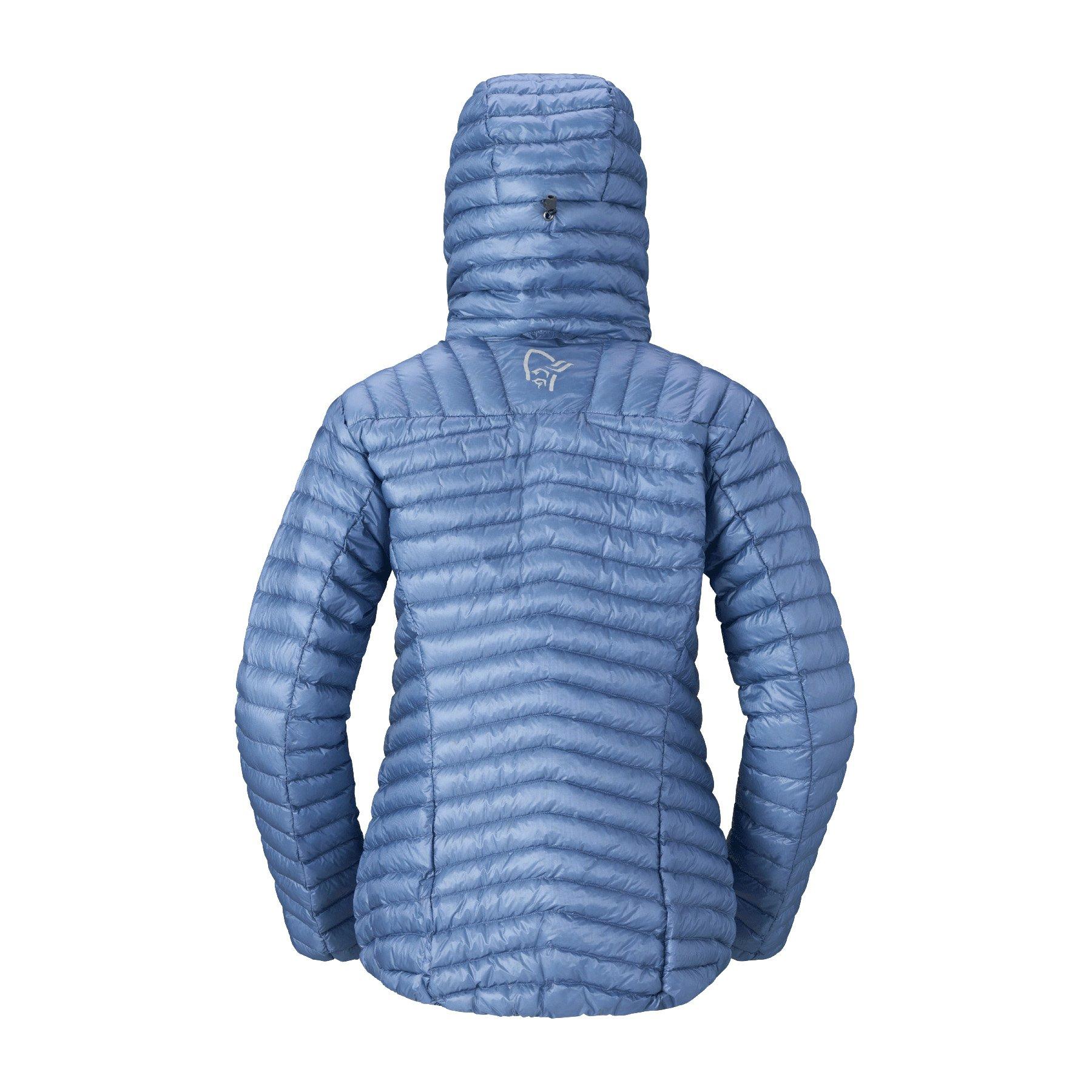 Women's Trollveggen SL Down800 Hooded Jacket - Blue