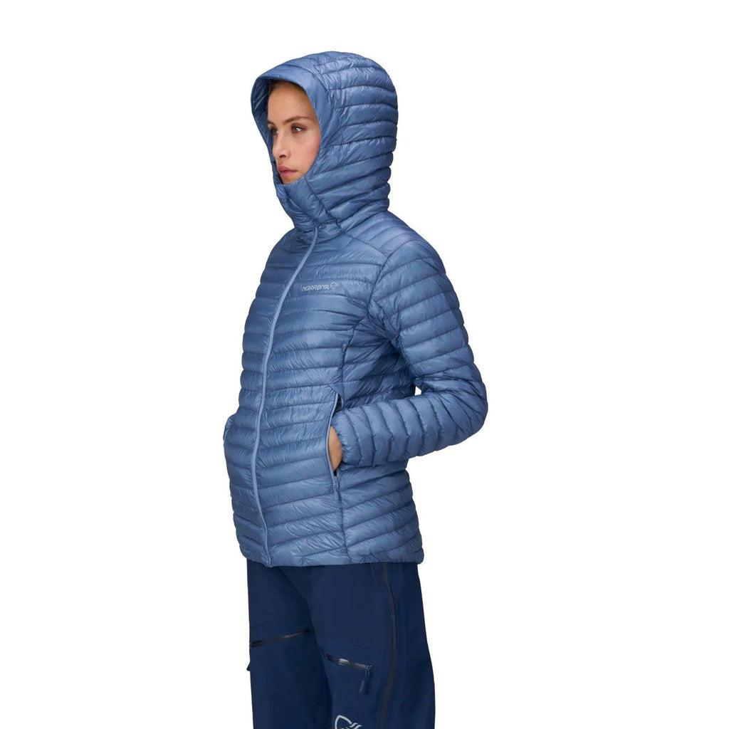 Women's Trollveggen SL Down800 Hooded Jacket - Blue