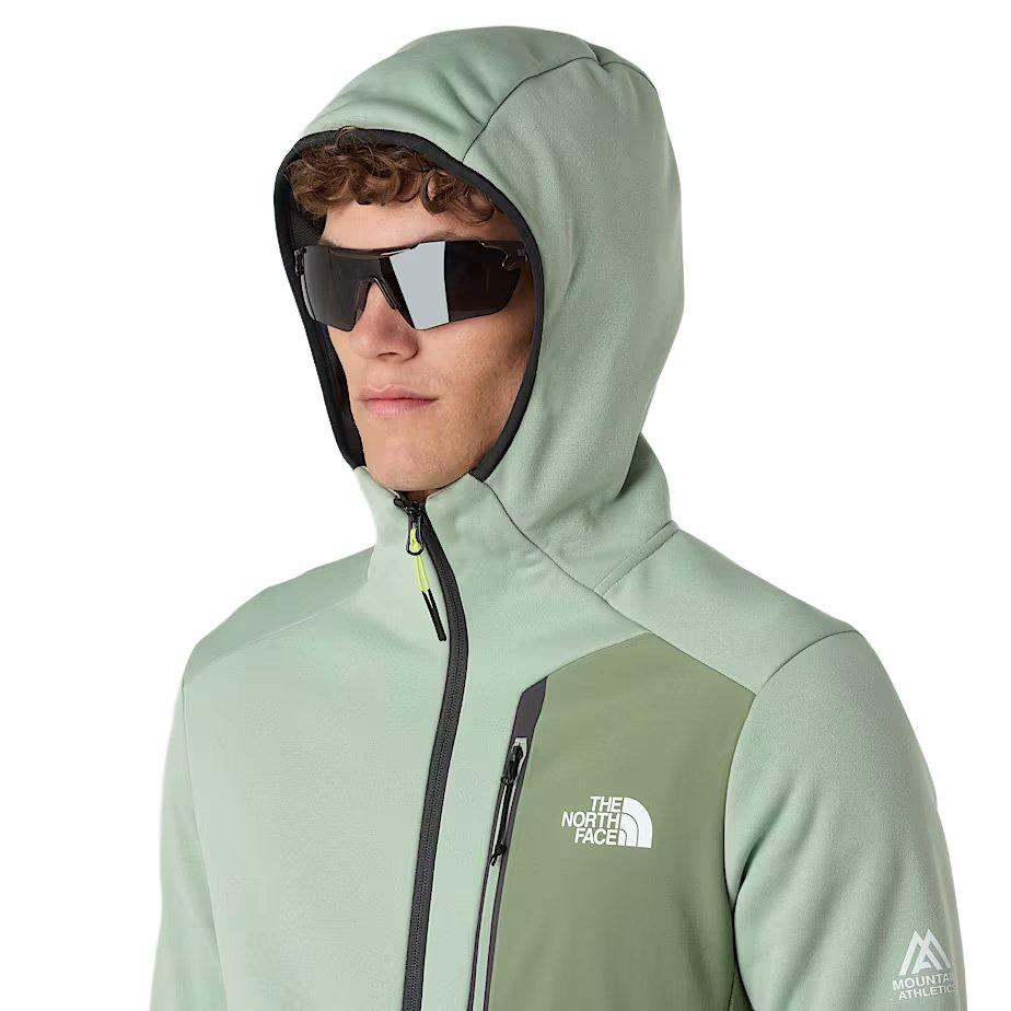 Men's Mountain Athletics Full Zip Hooded Fleece - Green