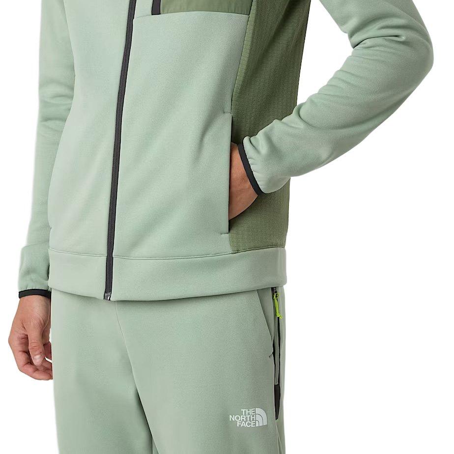 Men's Mountain Athletics Full Zip Hooded Fleece - Green