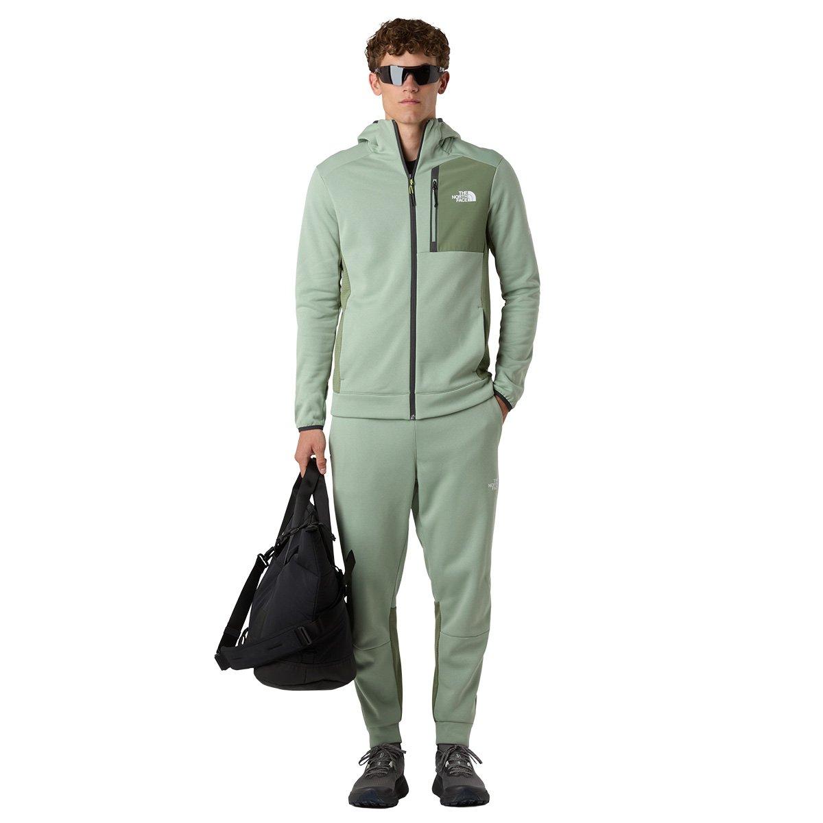 Men's Mountain Athletics Full Zip Hooded Fleece - Green