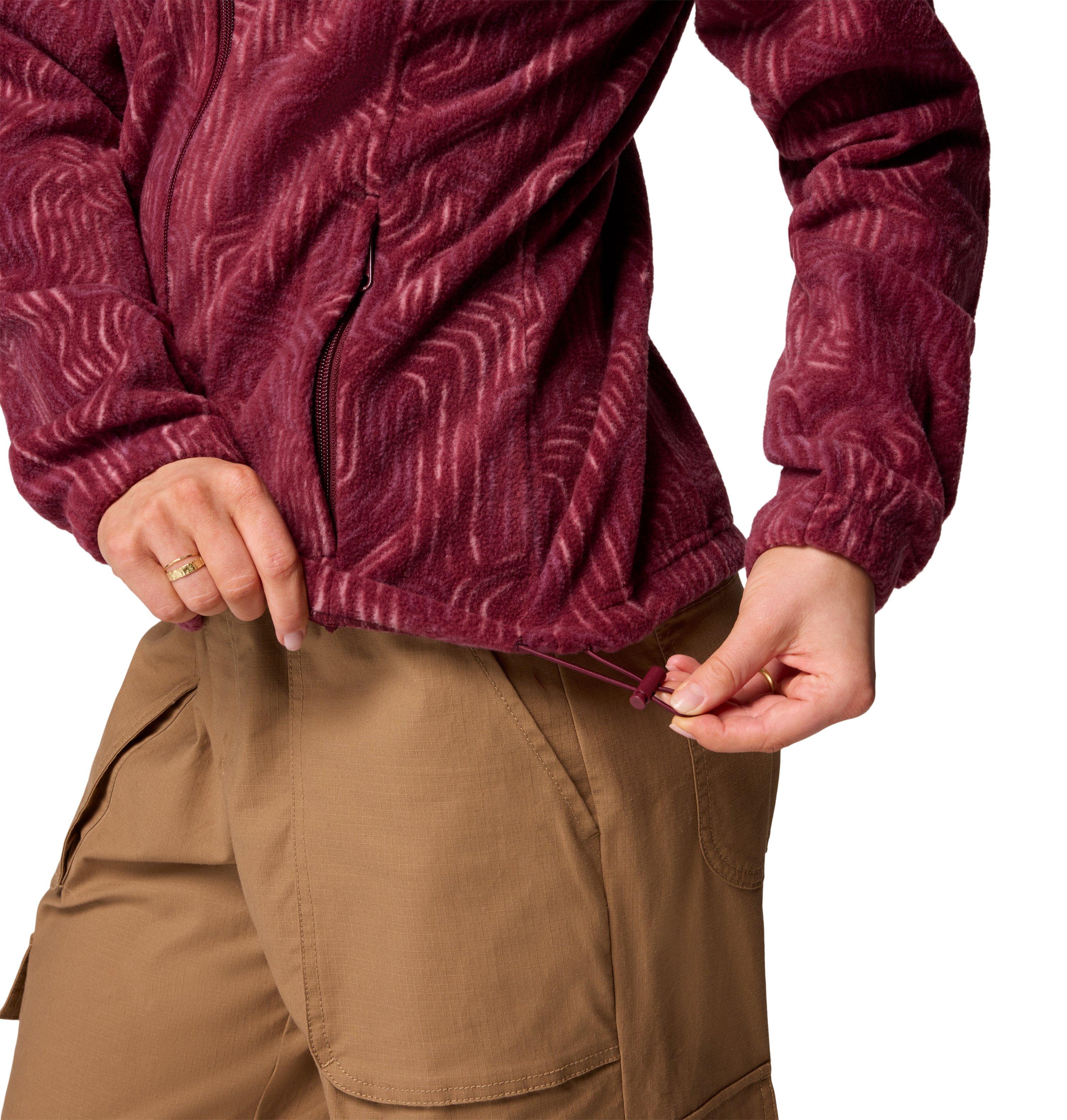 Women's Benton Springs Printed Full Zip Fleece - Red