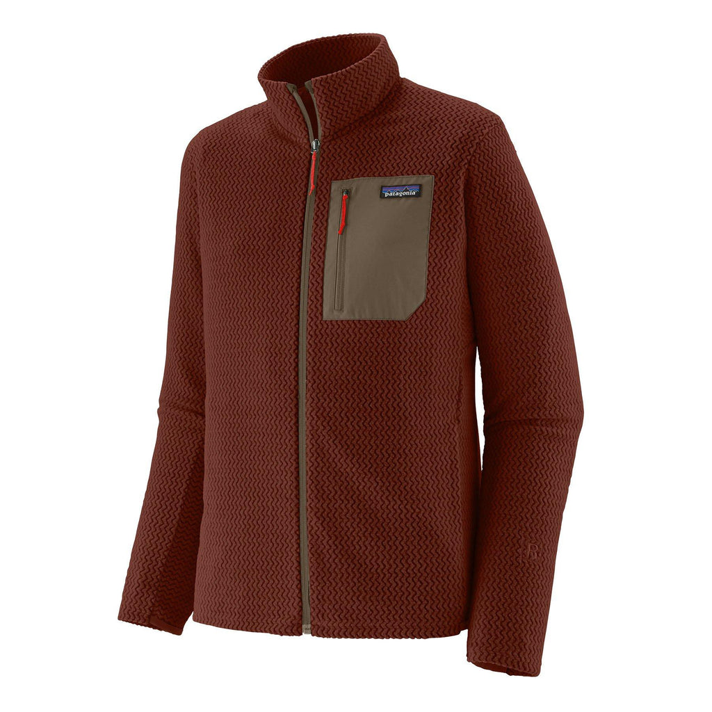 Men's R1 Air Full Zip Fleece - Red