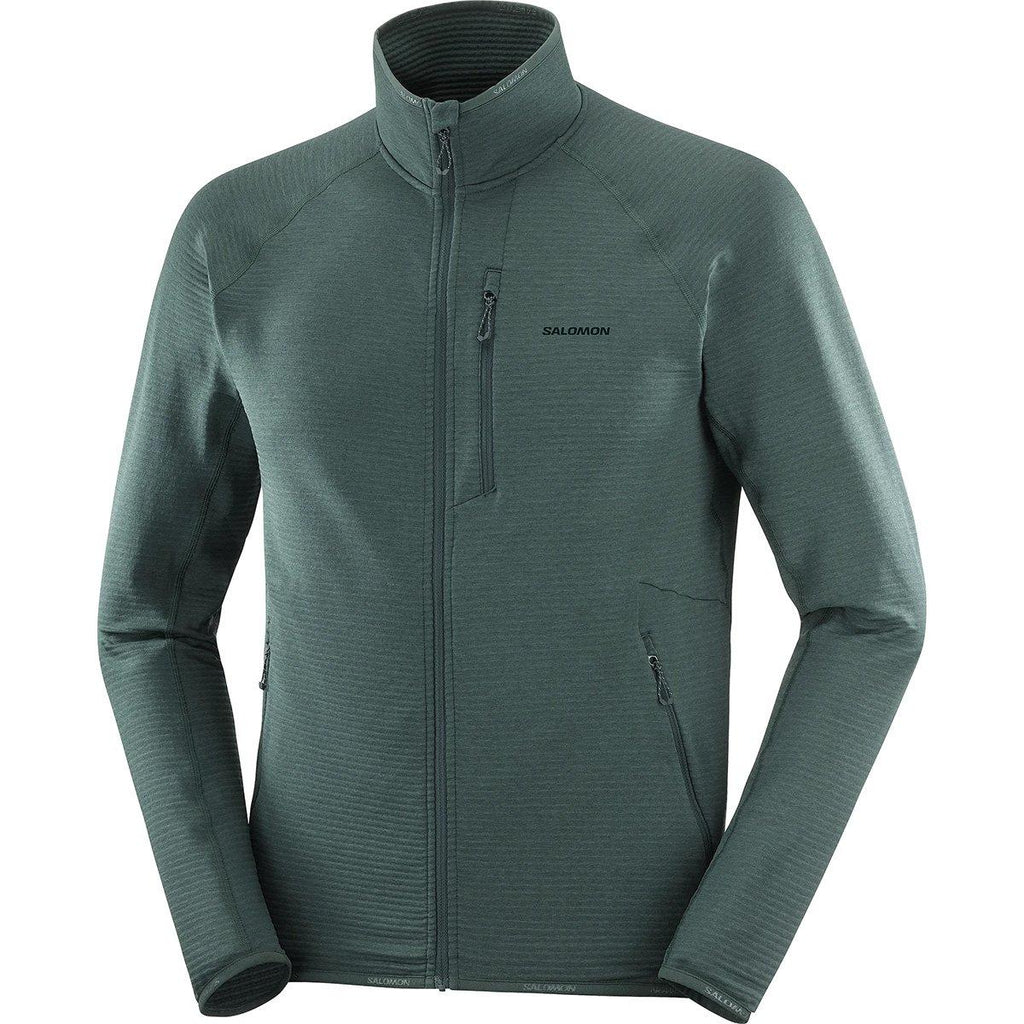 Men's Essential Lightwarm Full-Zip Fleece - Green
