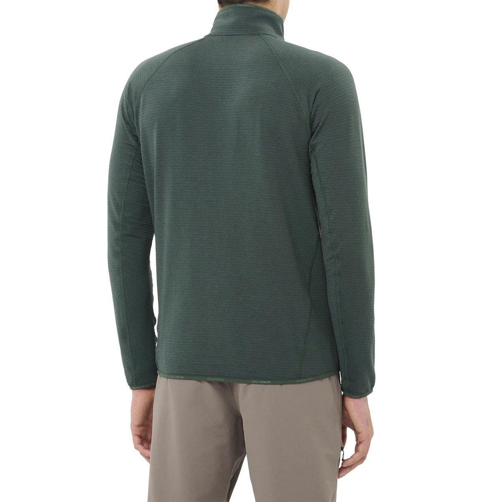 Men's Essential Lightwarm Full-Zip Fleece - Green