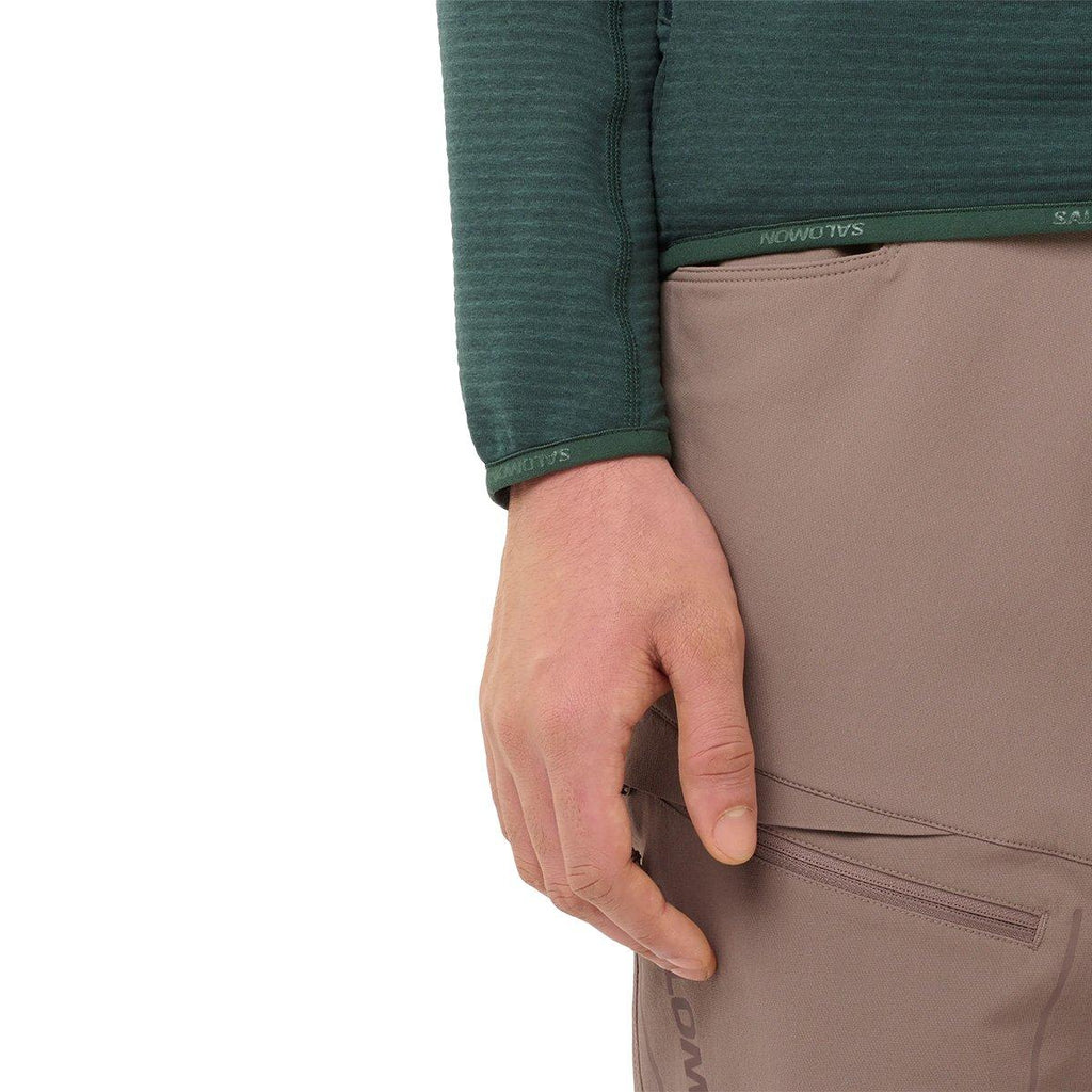 Men's Essential Lightwarm Full-Zip Fleece - Green