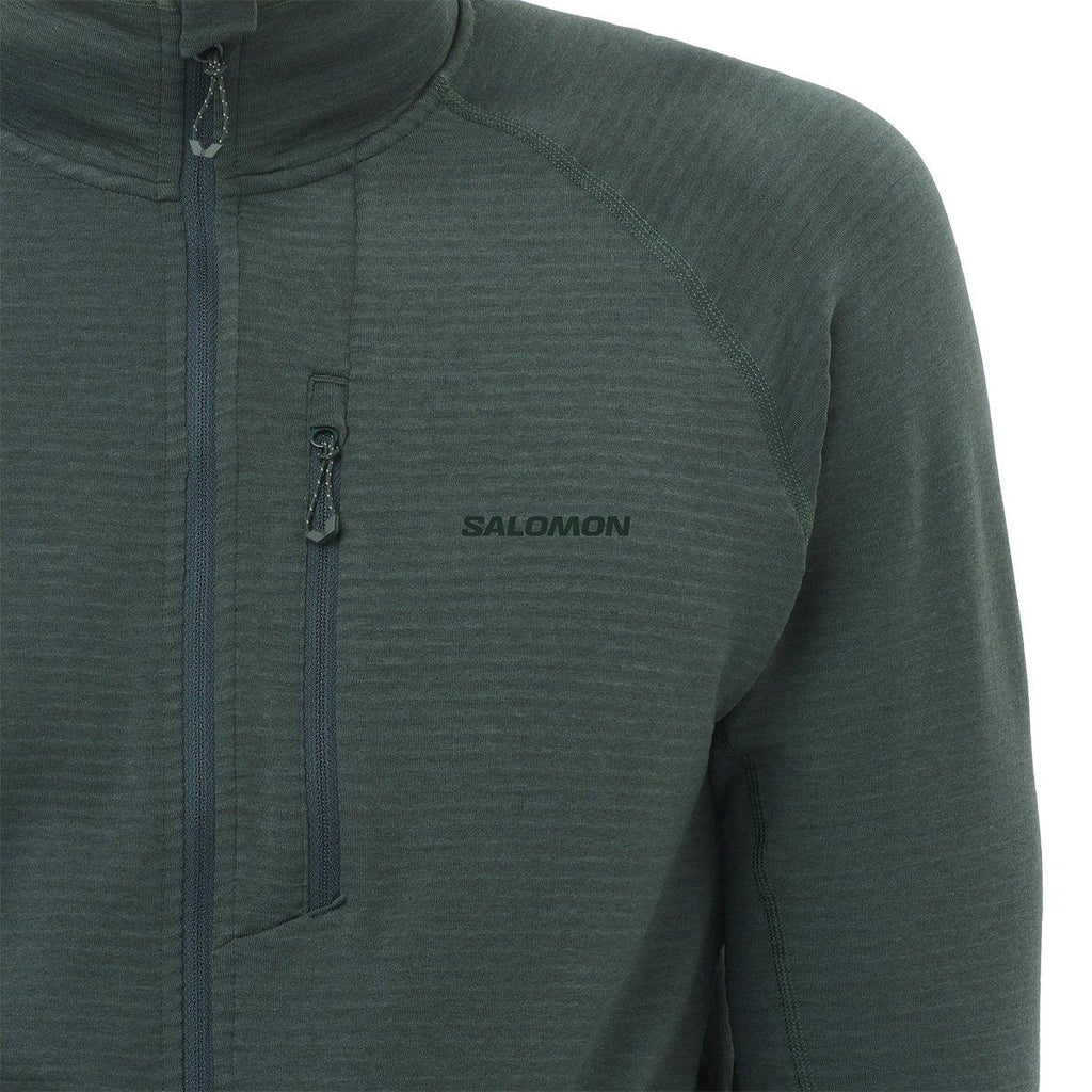 Men's Essential Lightwarm Full-Zip Fleece - Green