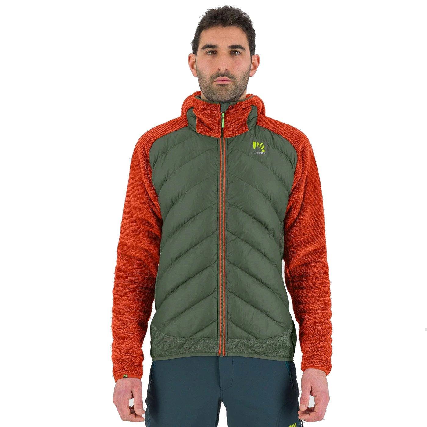 Men's Marmarole Jacket - Green/Orange