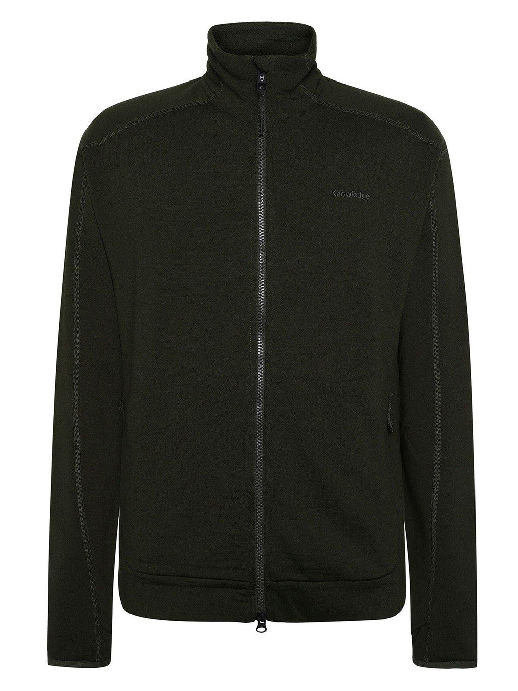 Men's Dynamic Wool 320 Full Zip Fleece Jacket - Green