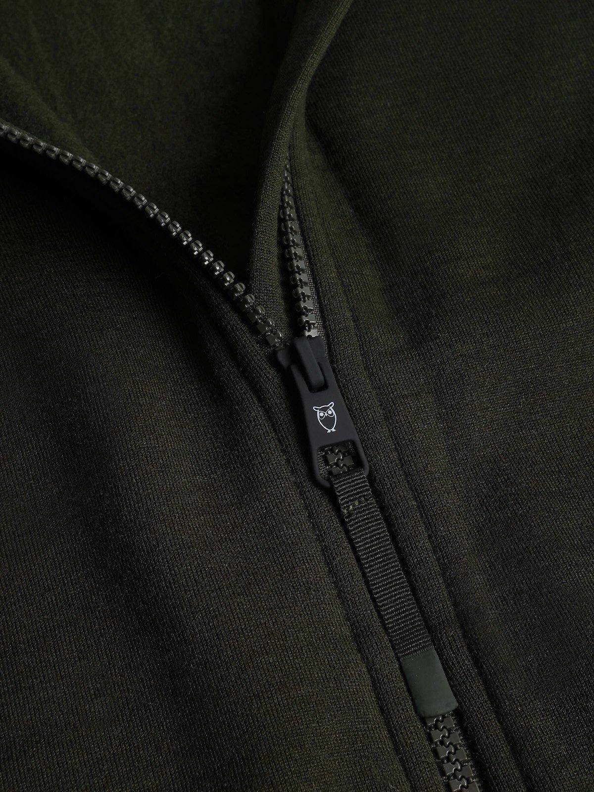Men's Dynamic Wool 320 Full Zip Fleece Jacket - Green