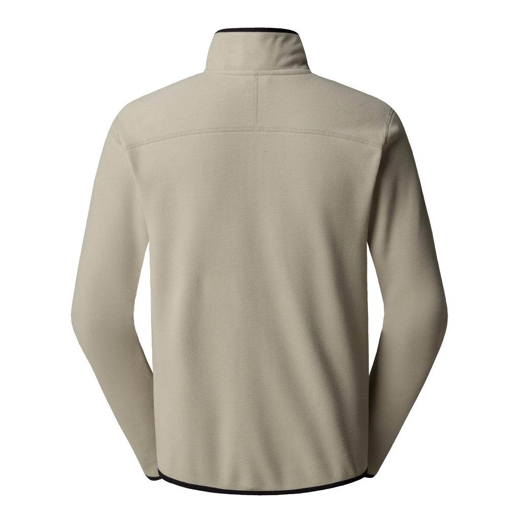 Men's Glacier Embossed Logo 1/4 Zip Fleece - Grey