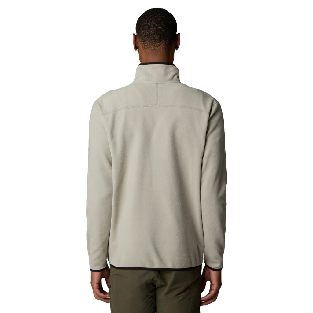 Men's Glacier Embossed Logo 1/4 Zip Fleece - Grey