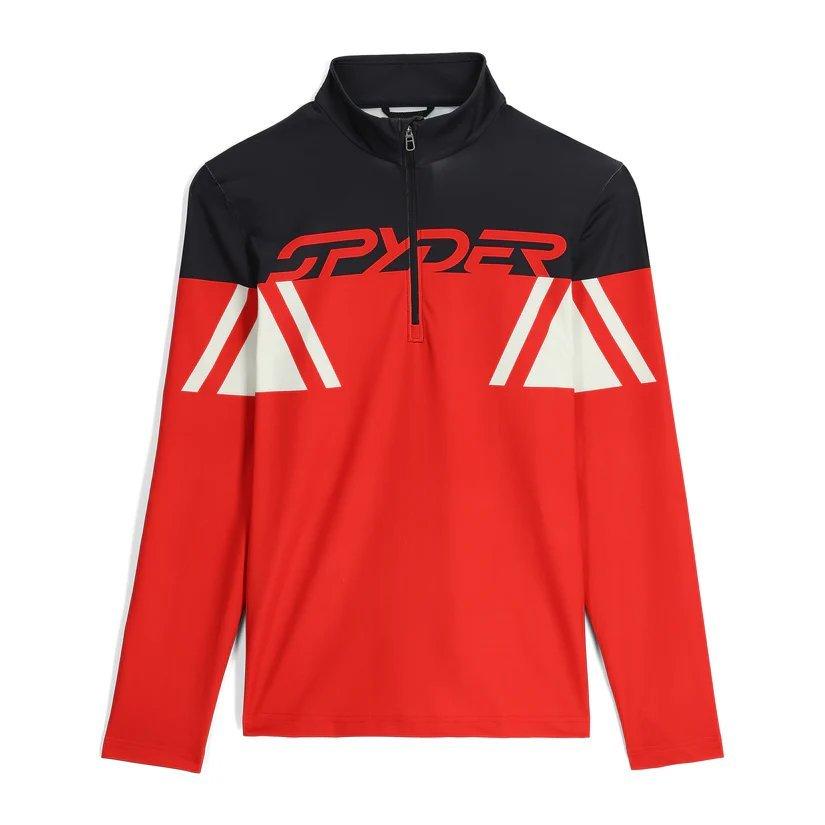Men's Podium 1/2 Zip Fleece - Red