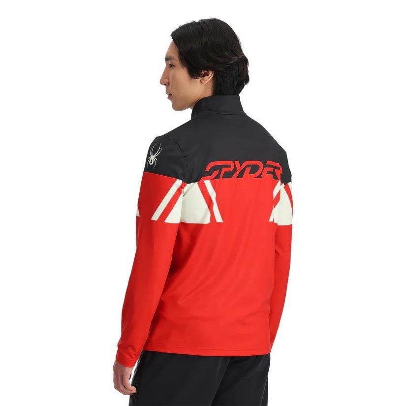 Men's Podium 1/2 Zip Fleece - Red