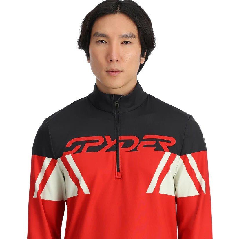 Men's Podium 1/2 Zip Fleece - Red