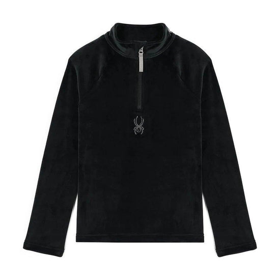 Kids' Shimmer Bug 1/2 Zip Fleece - Black