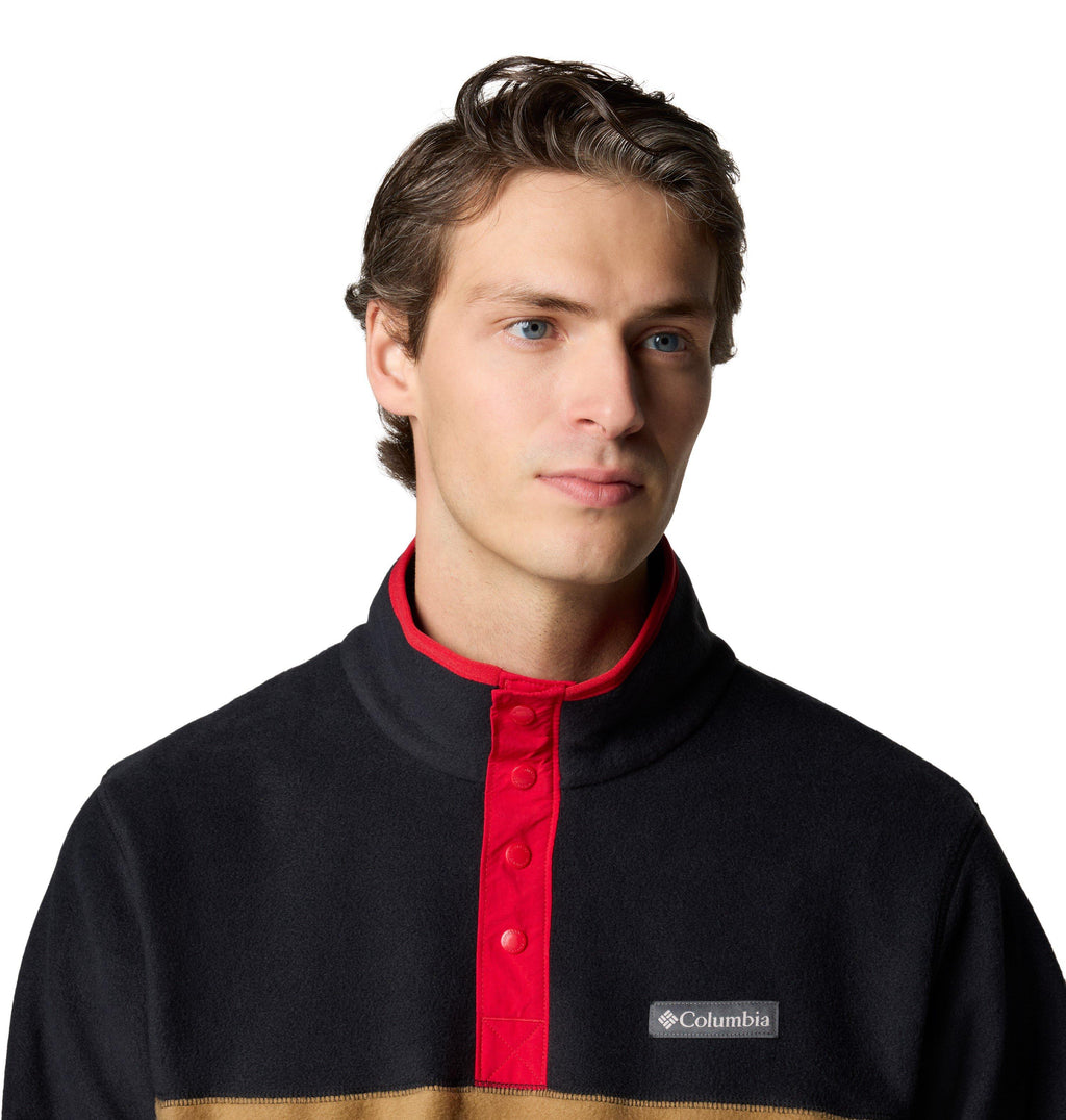 Men's Steens Mountain II 1/2 Snap Fleece - Brown