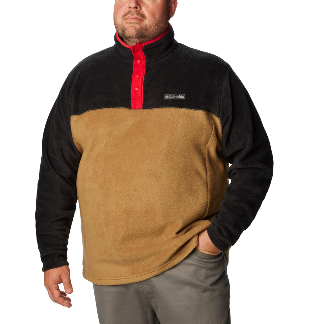 Men's Steens Mountain II 1/2 Snap Fleece - Brown