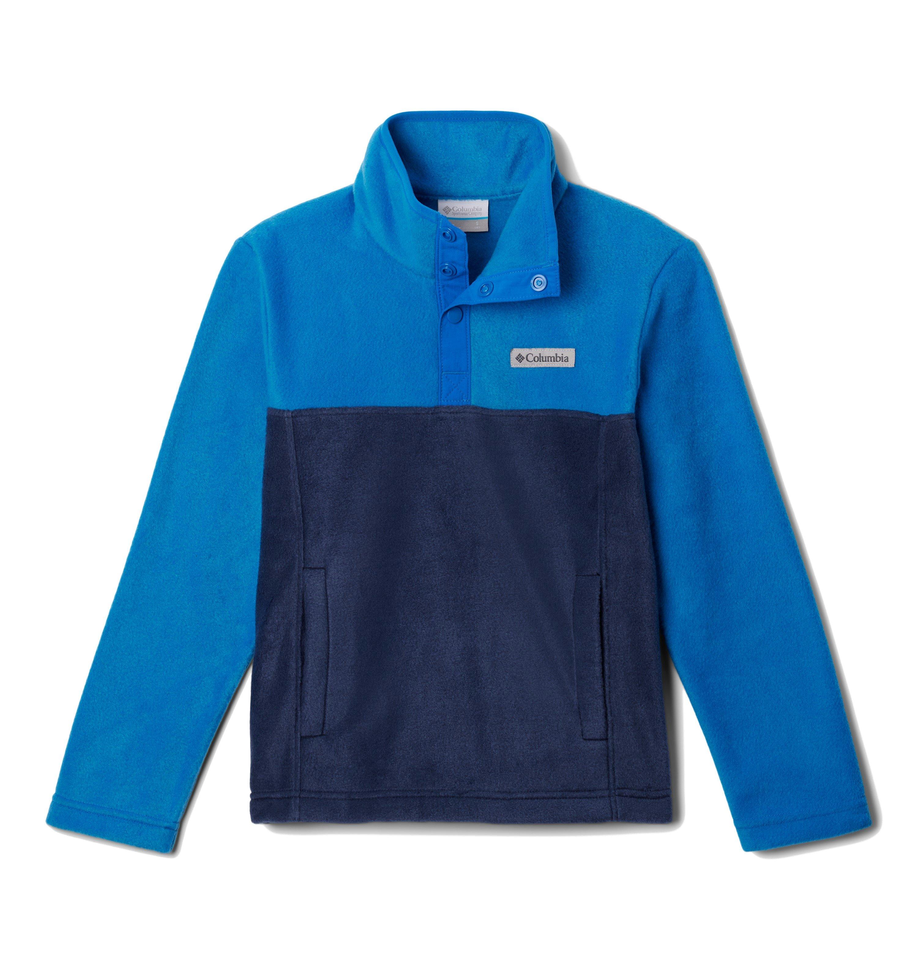 Kids' Steens Mountain II 1/4 Snap Fleece - Blue