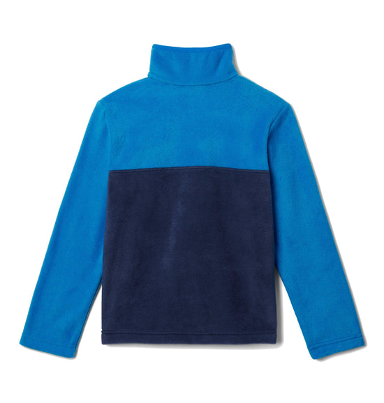 Kids' Steens Mountain II 1/4 Snap Fleece - Blue