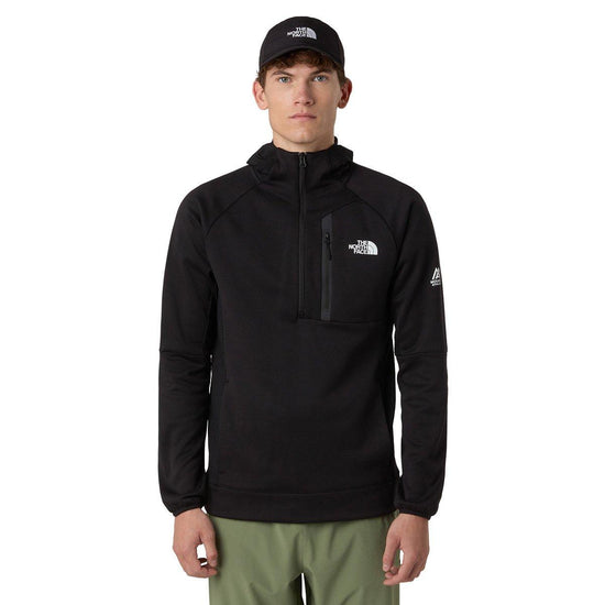 Men's Mountain Athletics Fleece 1/4 Zip Hoody - Black