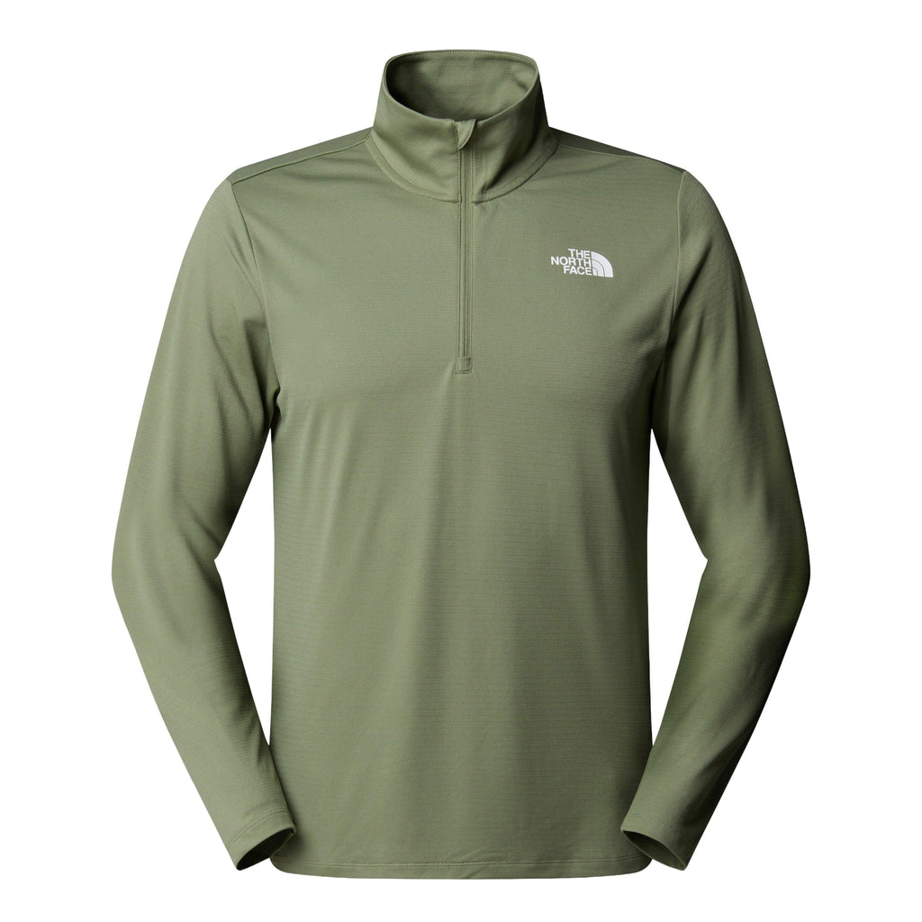 Men's 24/7 1/4 Zip Long-Sleeve T-Shirt - Green