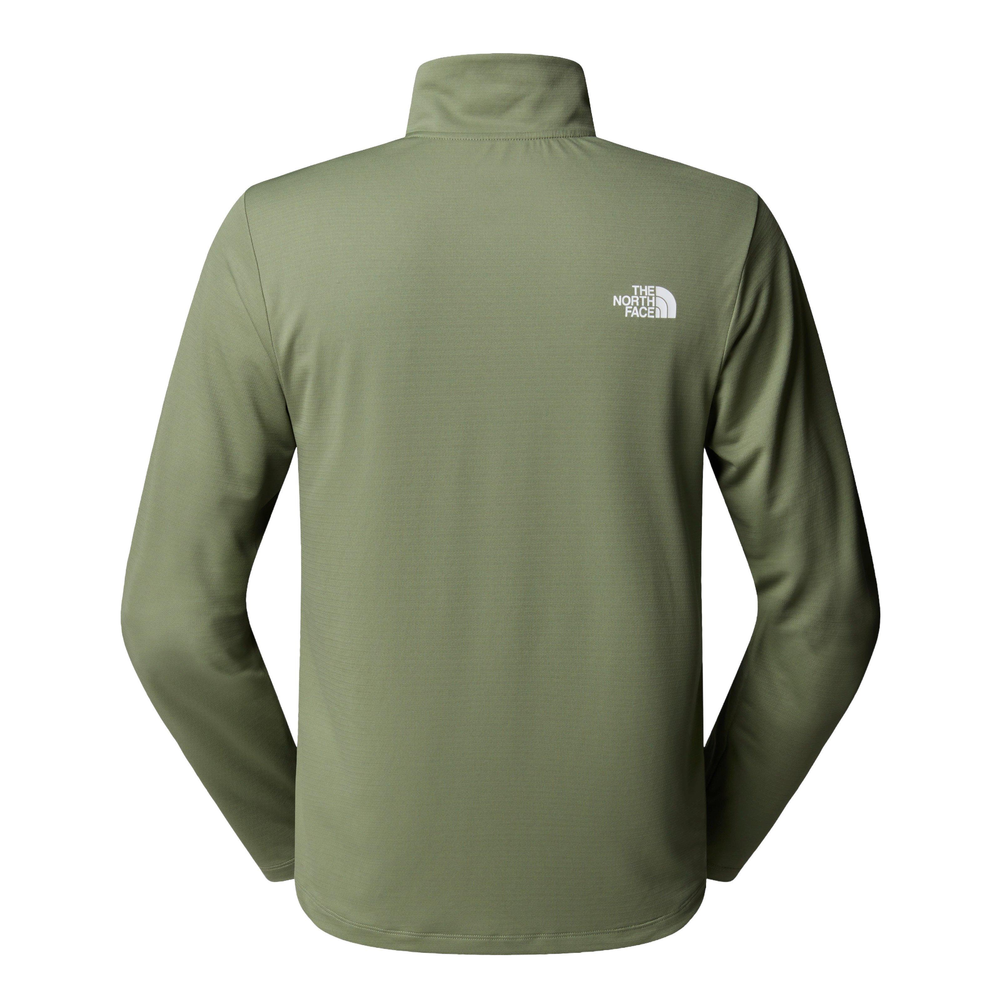 Men's 24/7 1/4 Zip Long-Sleeve T-Shirt - Green