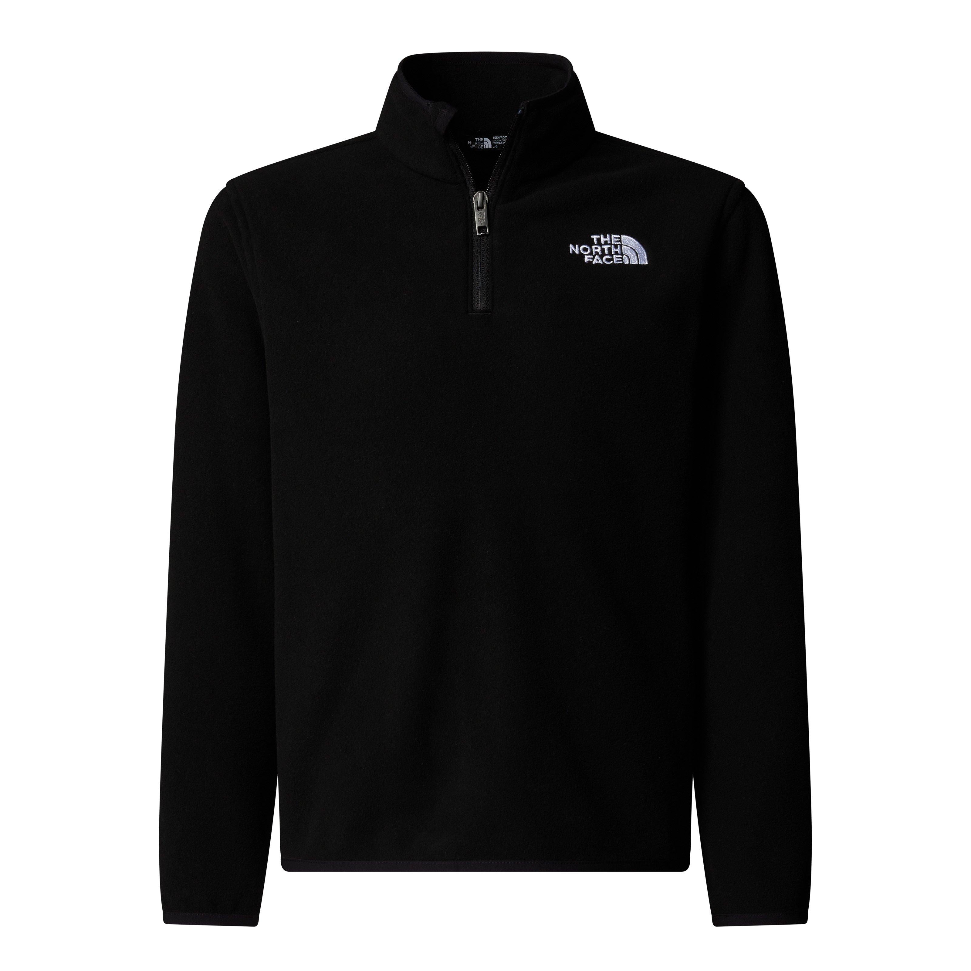 Kids' Glacier 1/4 Zip Fleece - Black