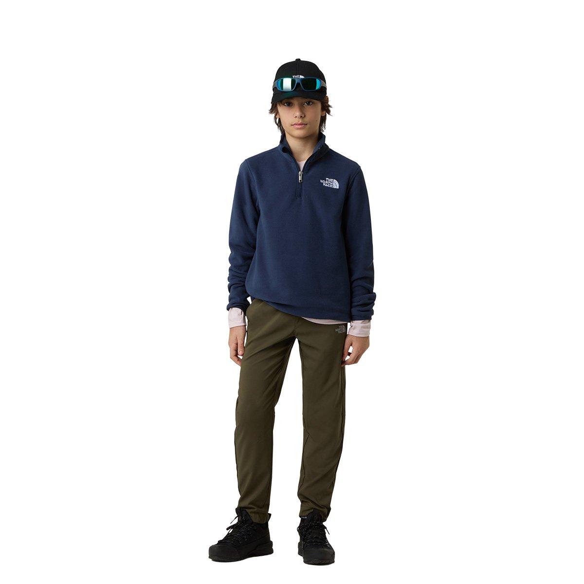 Kids' Glacier 1/4 Zip Fleece - Navy