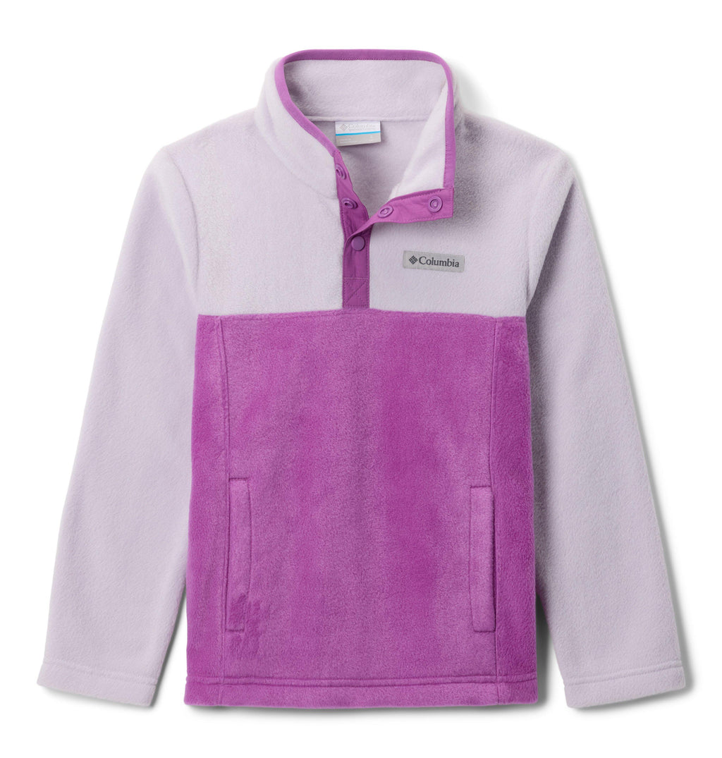 Columbia Kids' Steens Mountain II 1/4 Snap Fleece - Purple