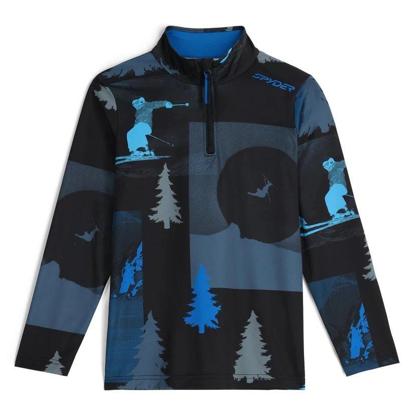 Kids' Jacobs Half Zip - Black