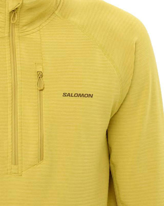 Men's Essential Lightwarm Half-Zip Fleece - Yellow