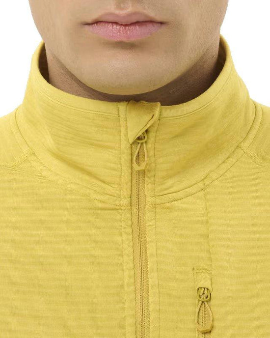Men's Essential Lightwarm Half-Zip Fleece - Yellow