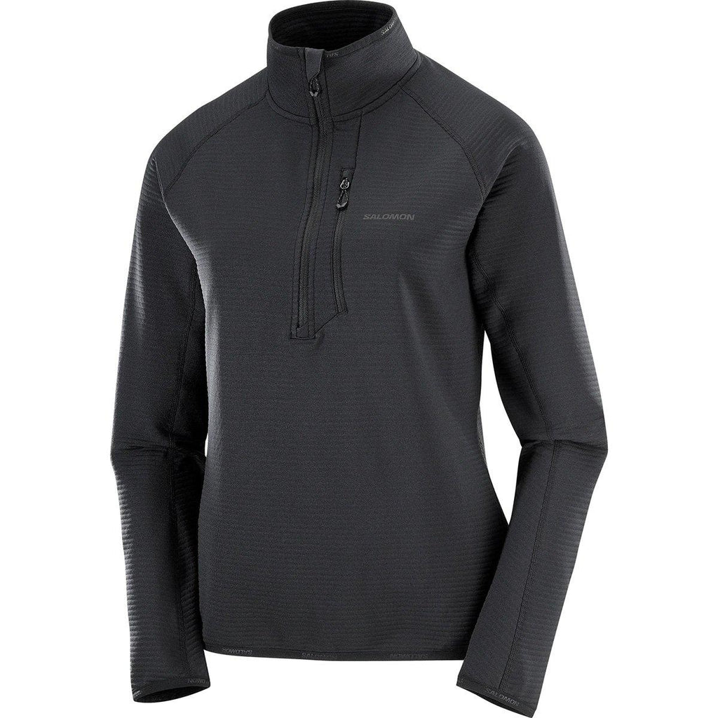 Women's Essential Lightwarm Half-Zip Fleece - Black