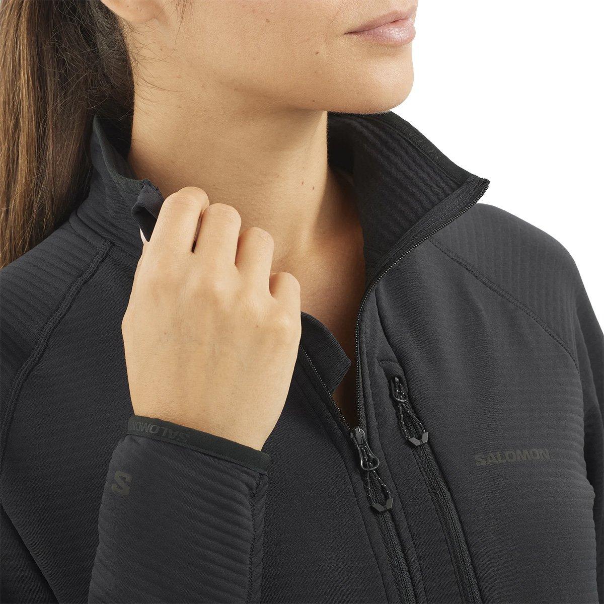 Women's Essential Lightwarm Half-Zip Fleece - Black