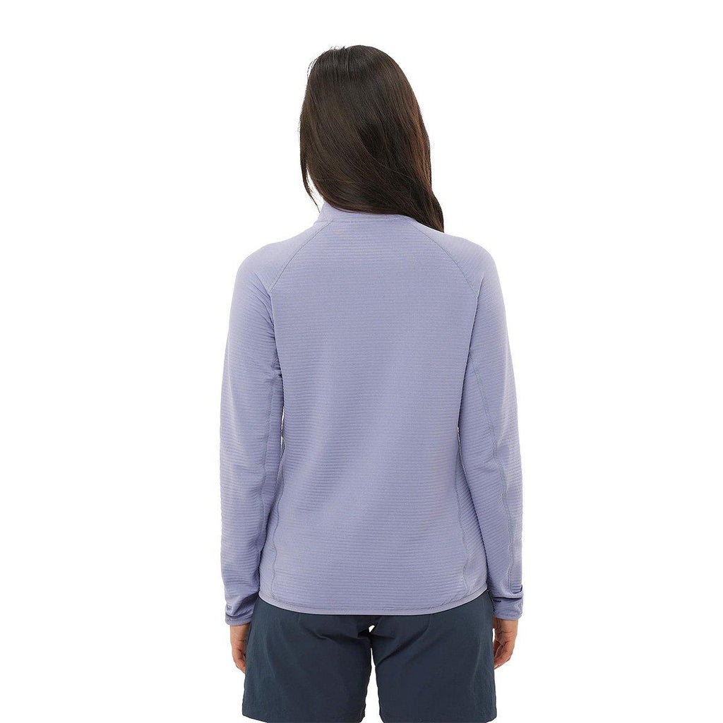 Women's Essential Lightwarm Half-Zip Fleece - Purple