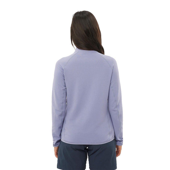 Women's Essential Lightwarm Half-Zip Fleece - Purple