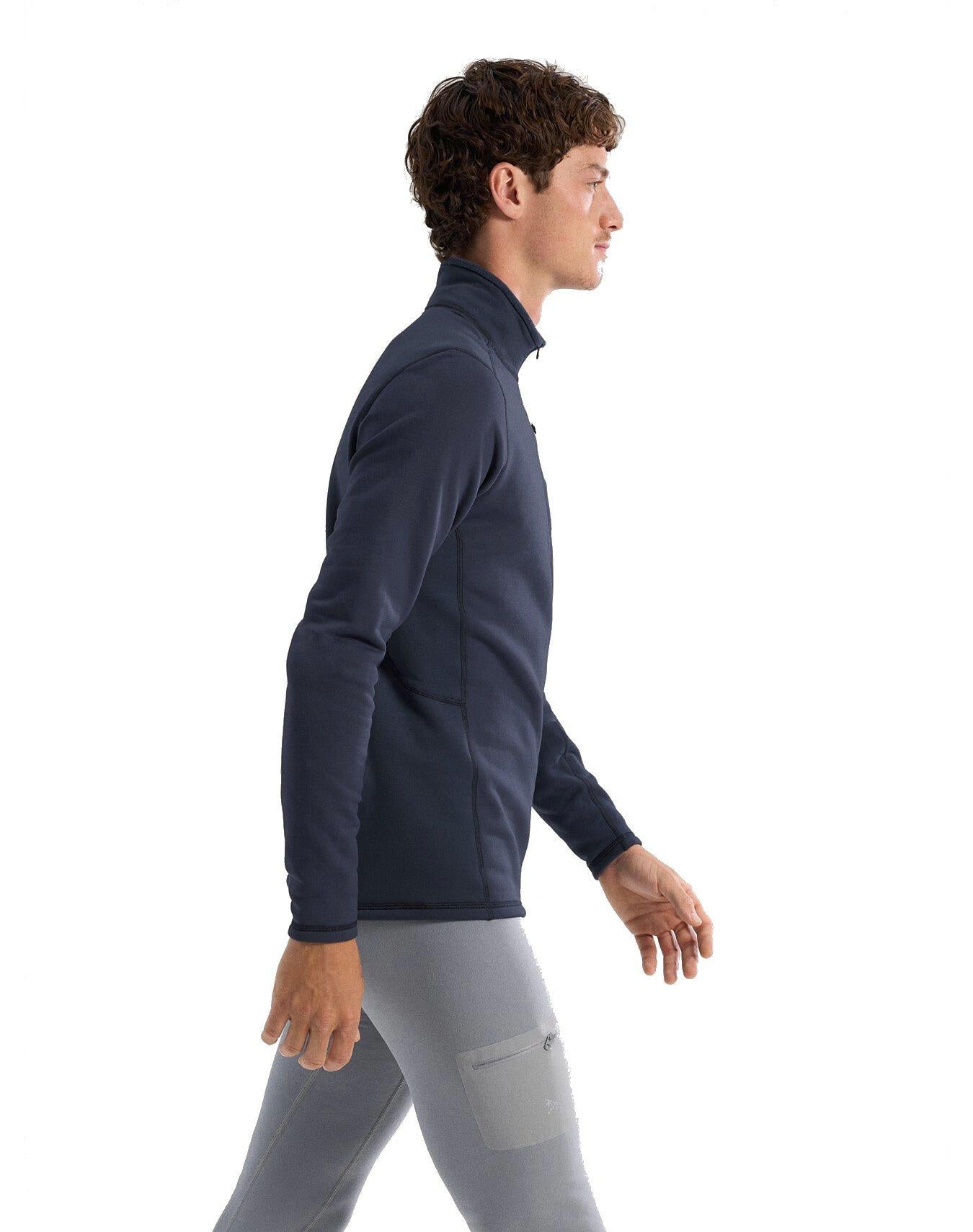 Men's RHO Heavy Weight Zip Neck - Black Sapphire