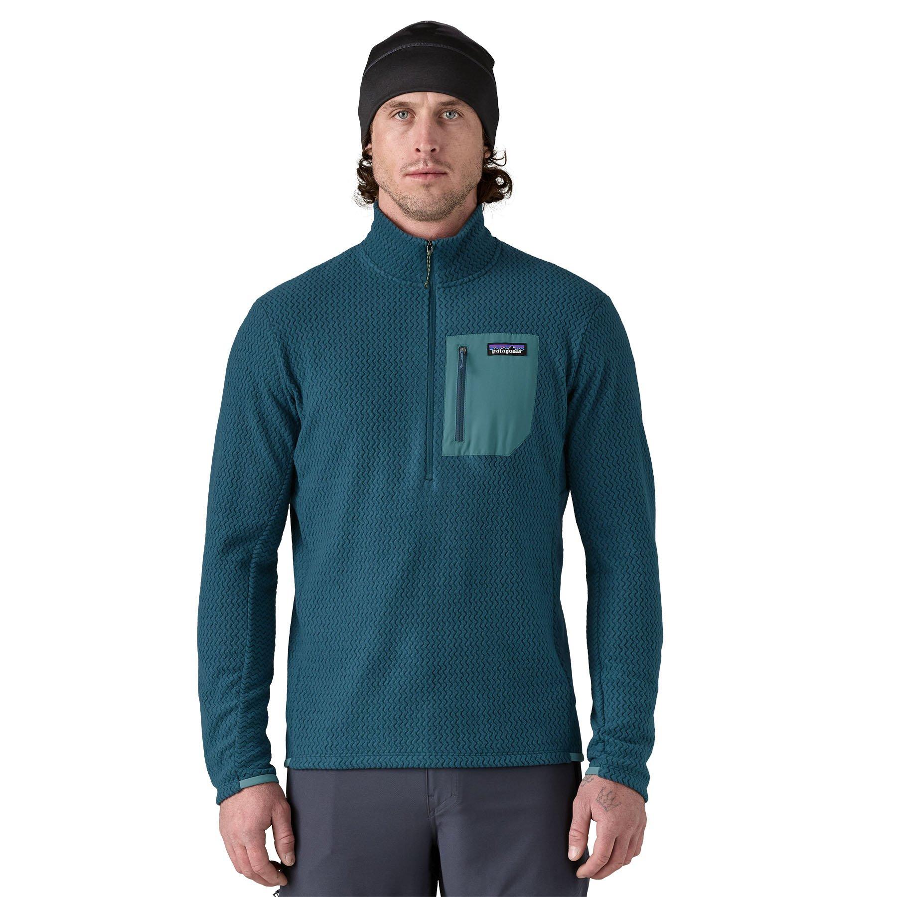 Men's R1 Air Zip Neck Fleece - Blue