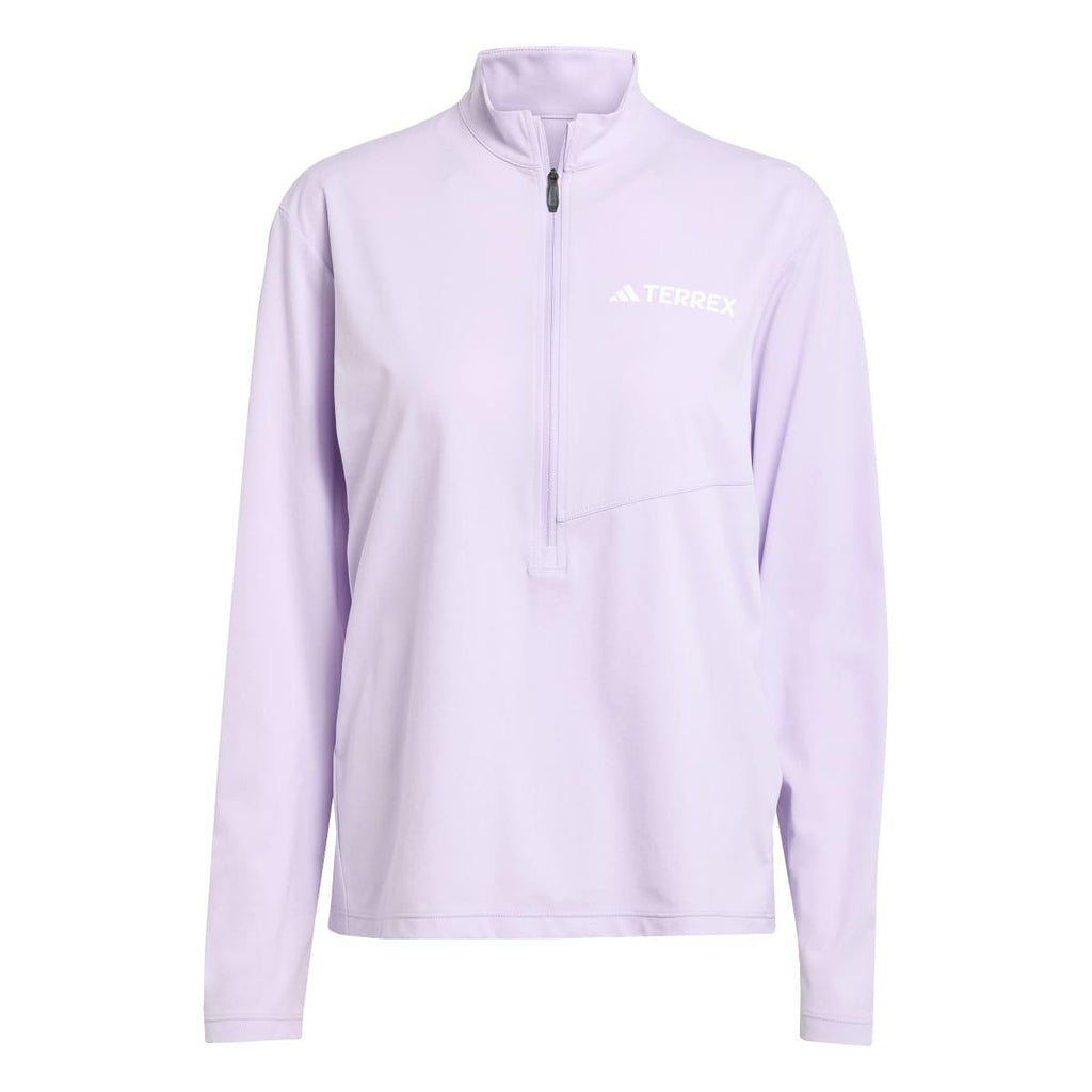 Women's Multi Climacool 1/2 Zip Long-Sleeve Top - Purple