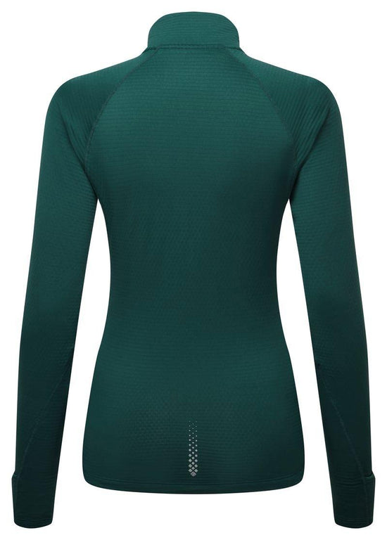 Women's Tech Winter 1/2 Zip Base Layer Top - Green