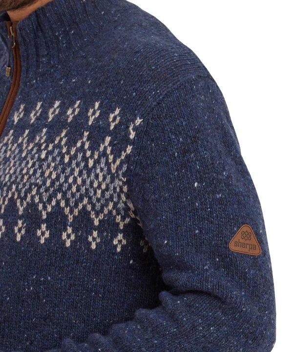 Men's Dumji 1/4 Zip - Blue