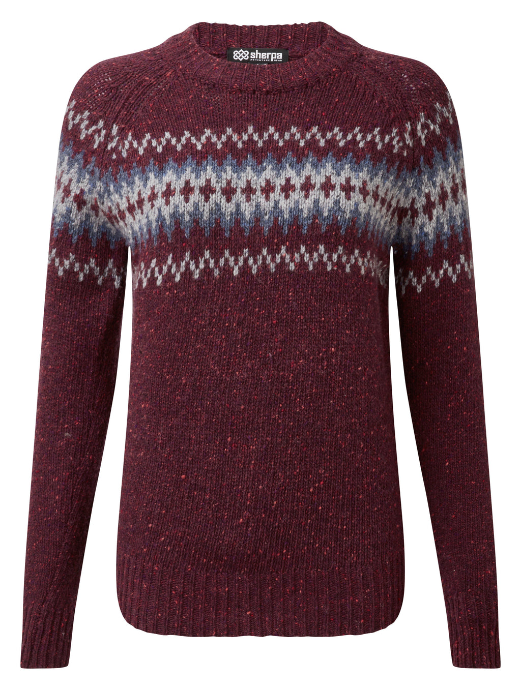 Women's Dumji Crew Neck - Beet Red