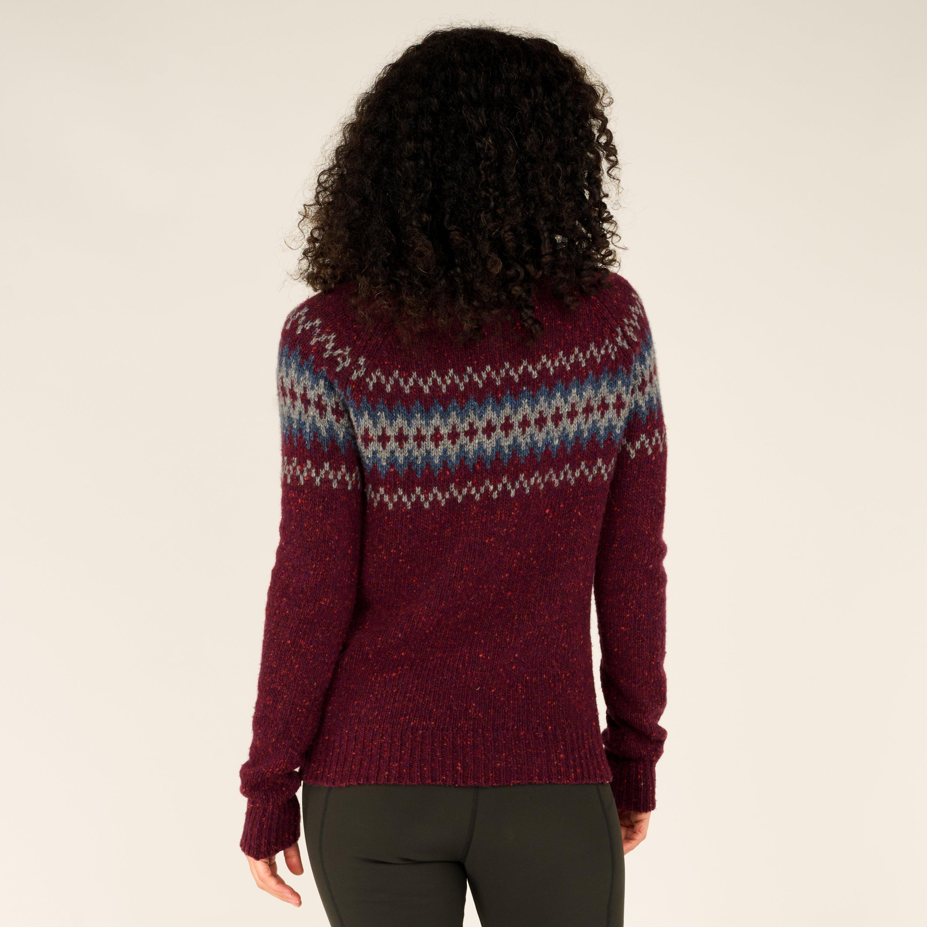 Women's Dumji Crew Neck - Beet Red