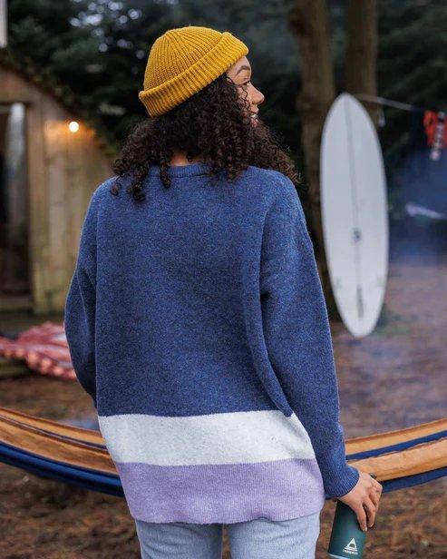 Passenger Women's Vista Knitted Jumper - Dark Denim