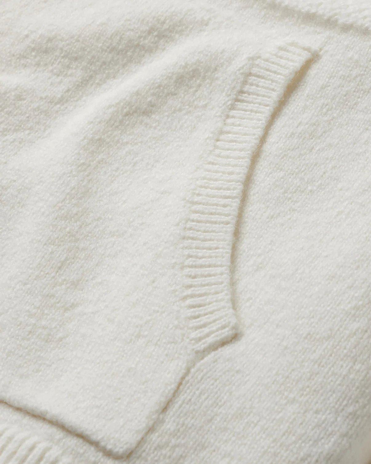 Women's Cove Knitted Hoodie - Off White