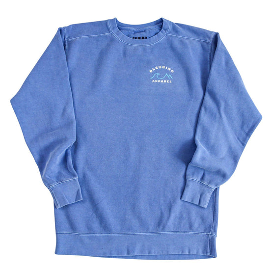 Unisex Horizon Crew Pullover - Blue