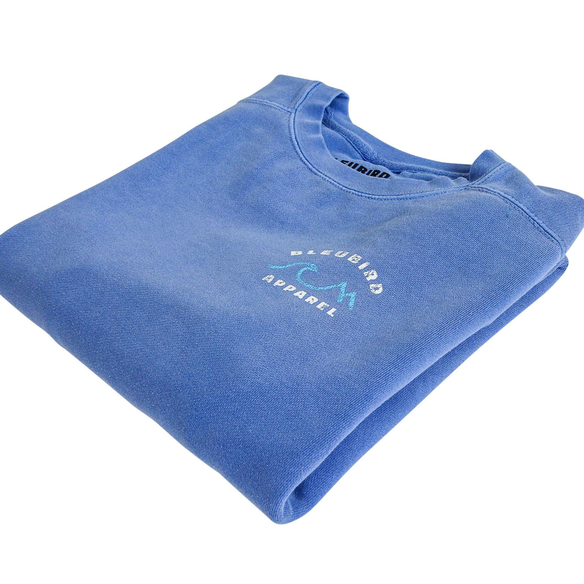 Unisex Horizon Crew Pullover - Blue