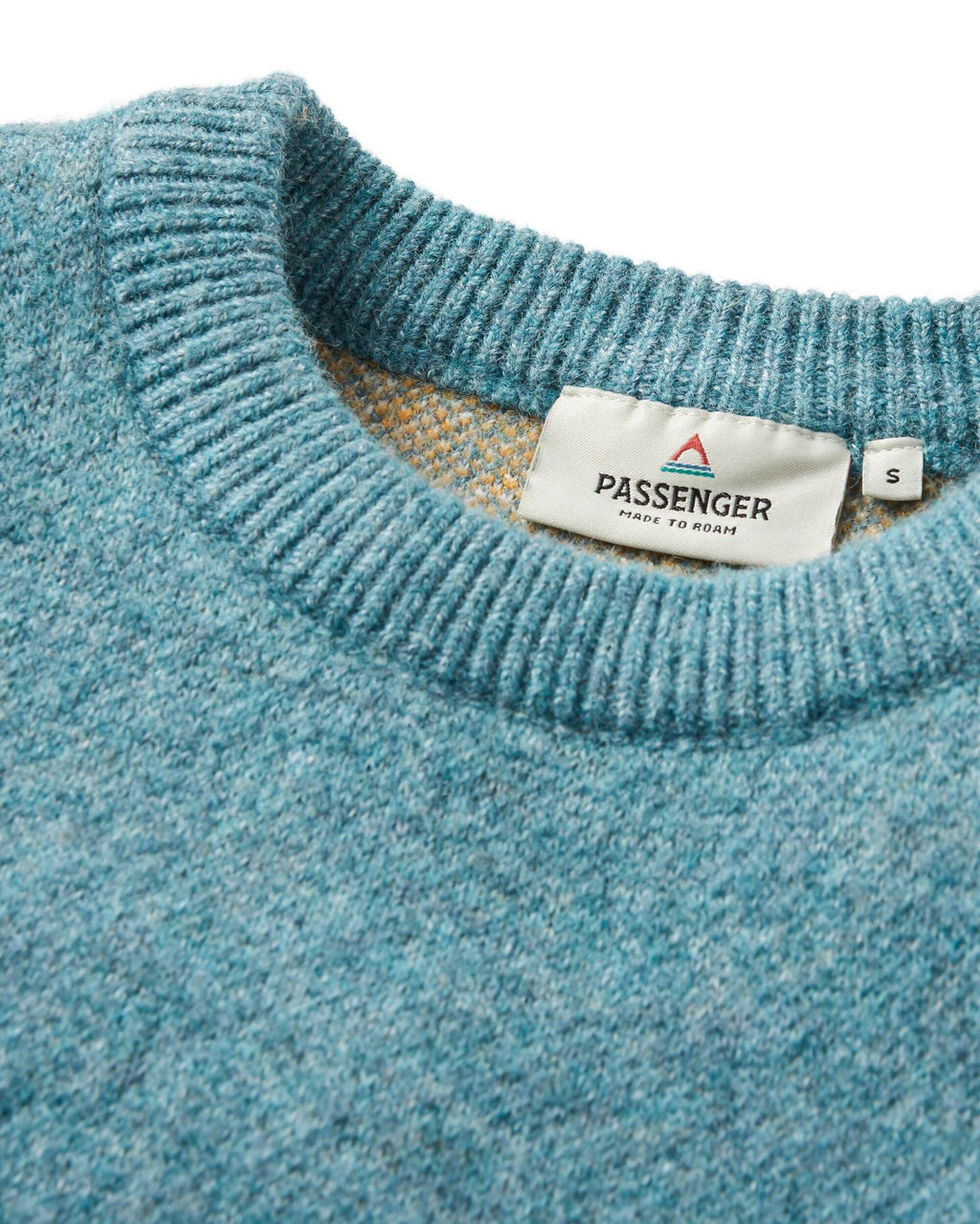 Women's Vista Knitted Jumper - Light Blue