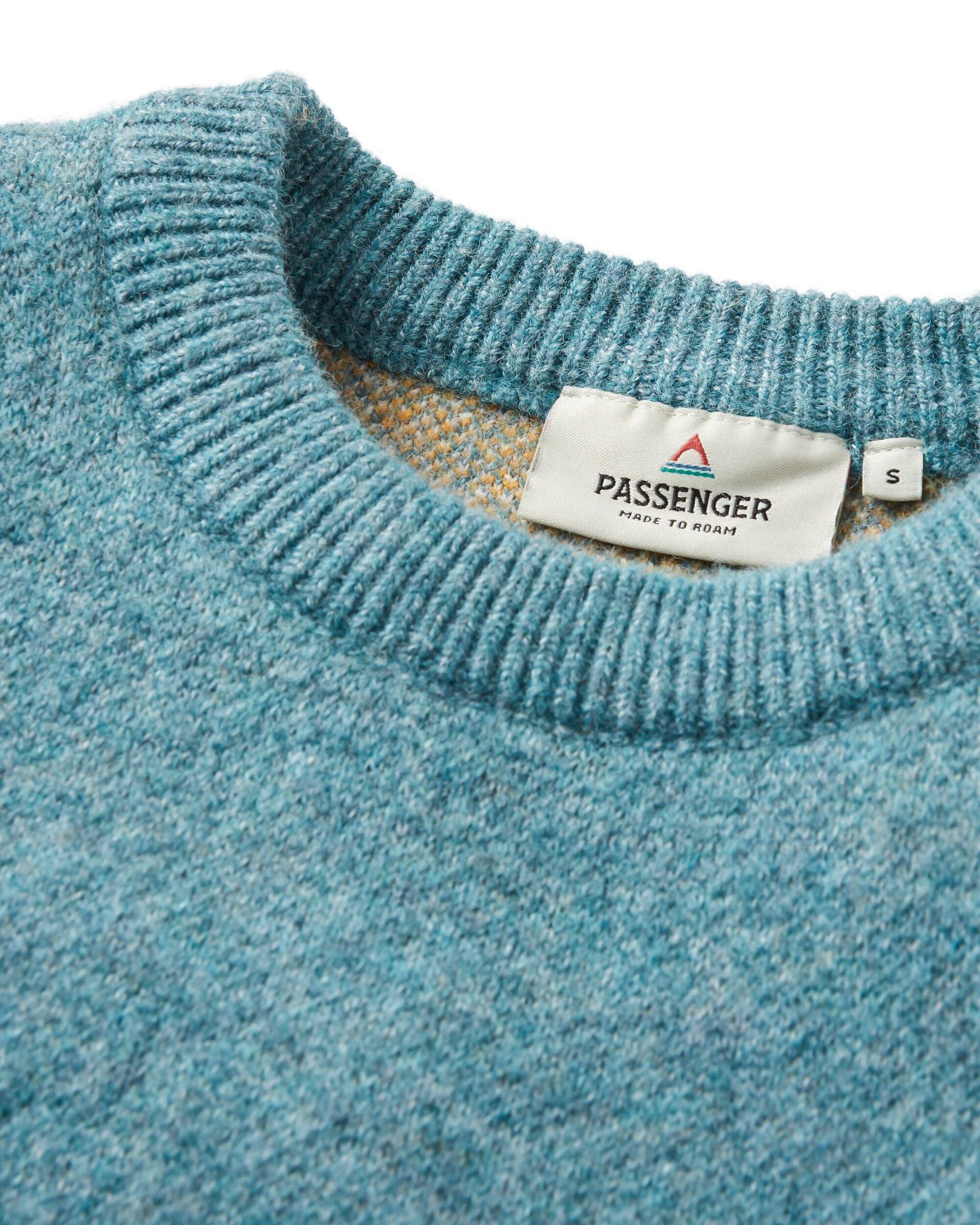 Women's Vista Knitted Jumper - Light Blue